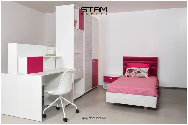 CHAMBRE TIAGO Rose