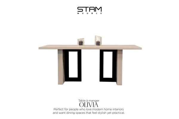 TABLE A MANGER OLIVIA